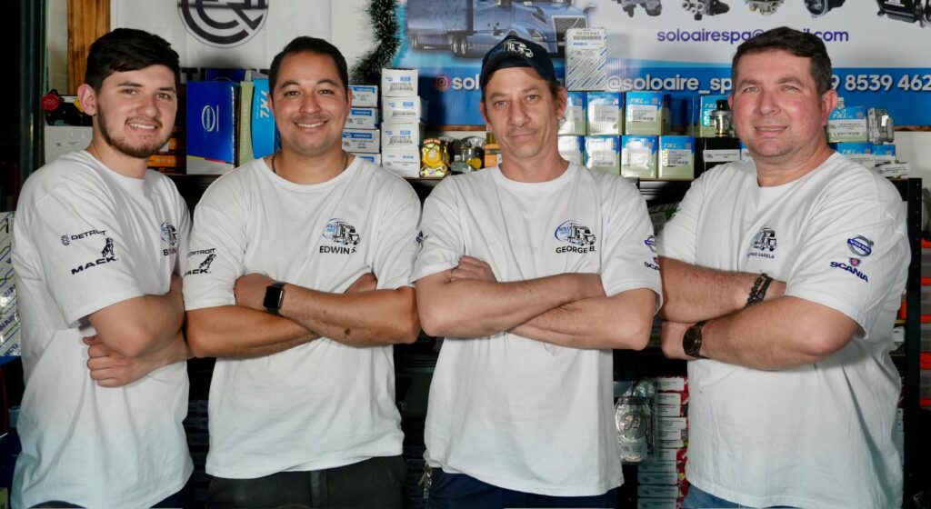 EQUIPO DE TRABAJO DE SOLO AIRES SPA ESPECIALISTAS EN FRENOS DE AIRE
